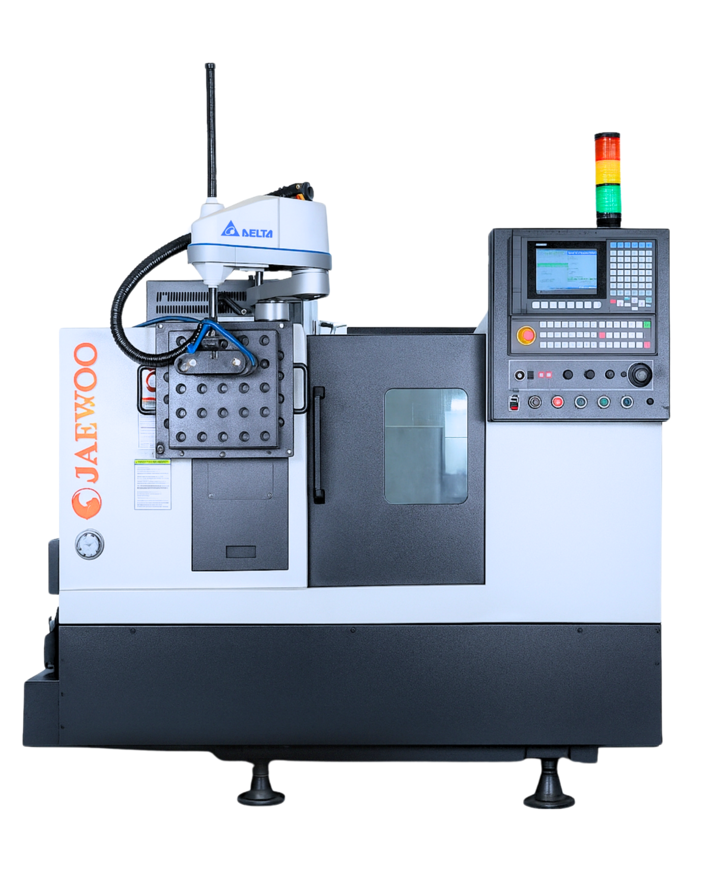 Robotic CNC Machine in India | Jaewoo Navyug CNC Turning Center with Automation