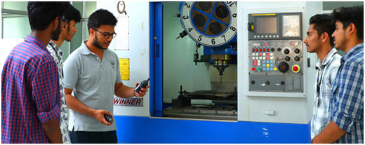 CNC machine performance training for speed and precision