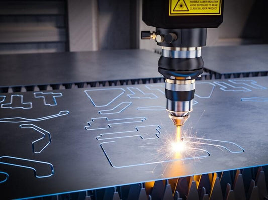 CNC machine cutting medical components with high precision