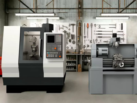 CNC machine evolution from manual lathe to modern CNC